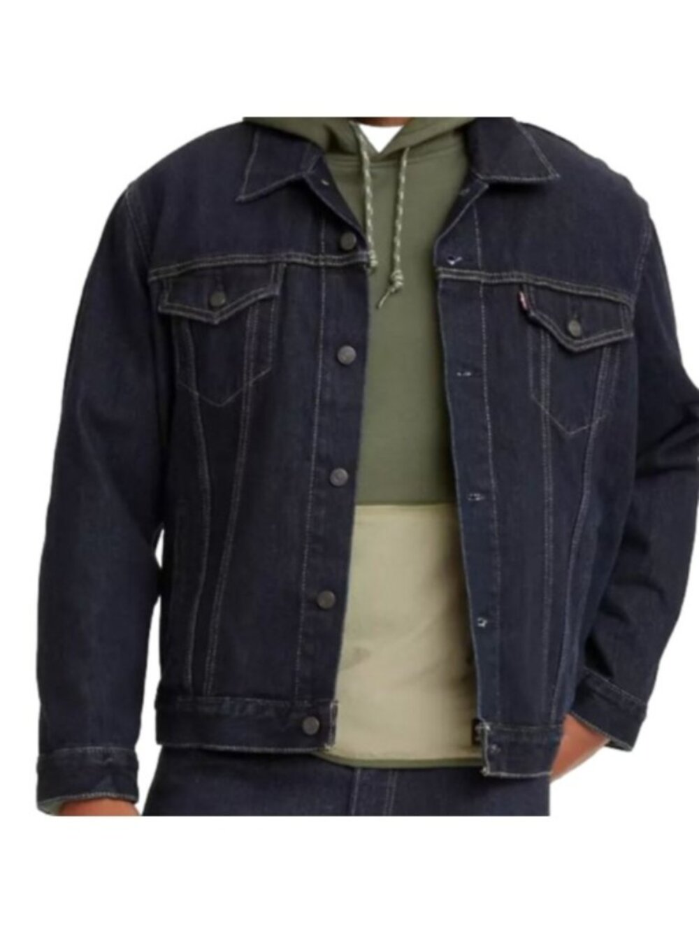 Levi's Men's Trucker Denim Jacket, Rinse, Medium